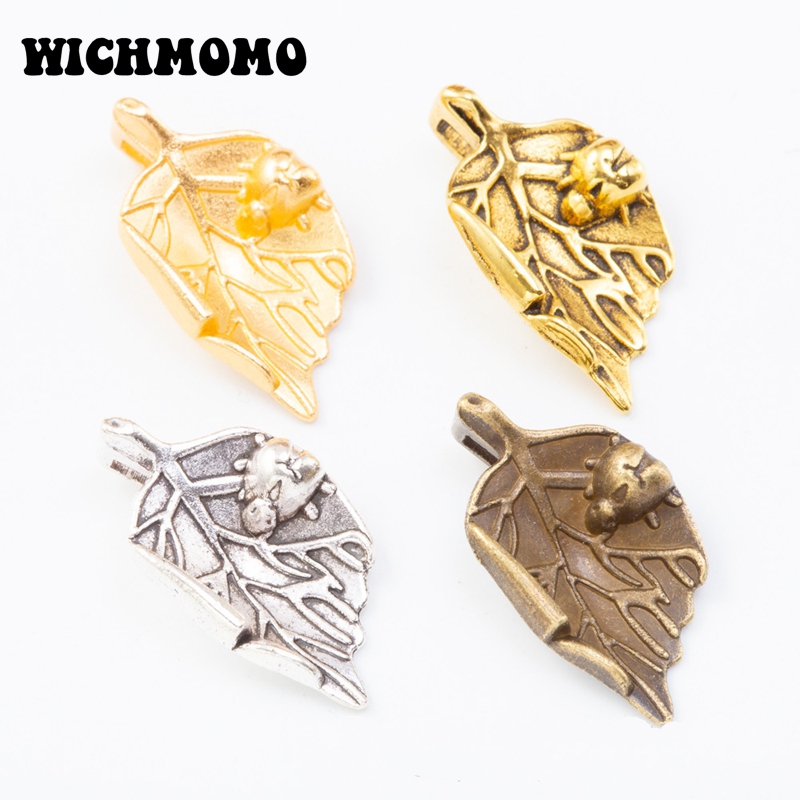 Vintage Fashion Earrings - Fashion 20pcs/bag 23*13mm Vintage Zinc Alloy