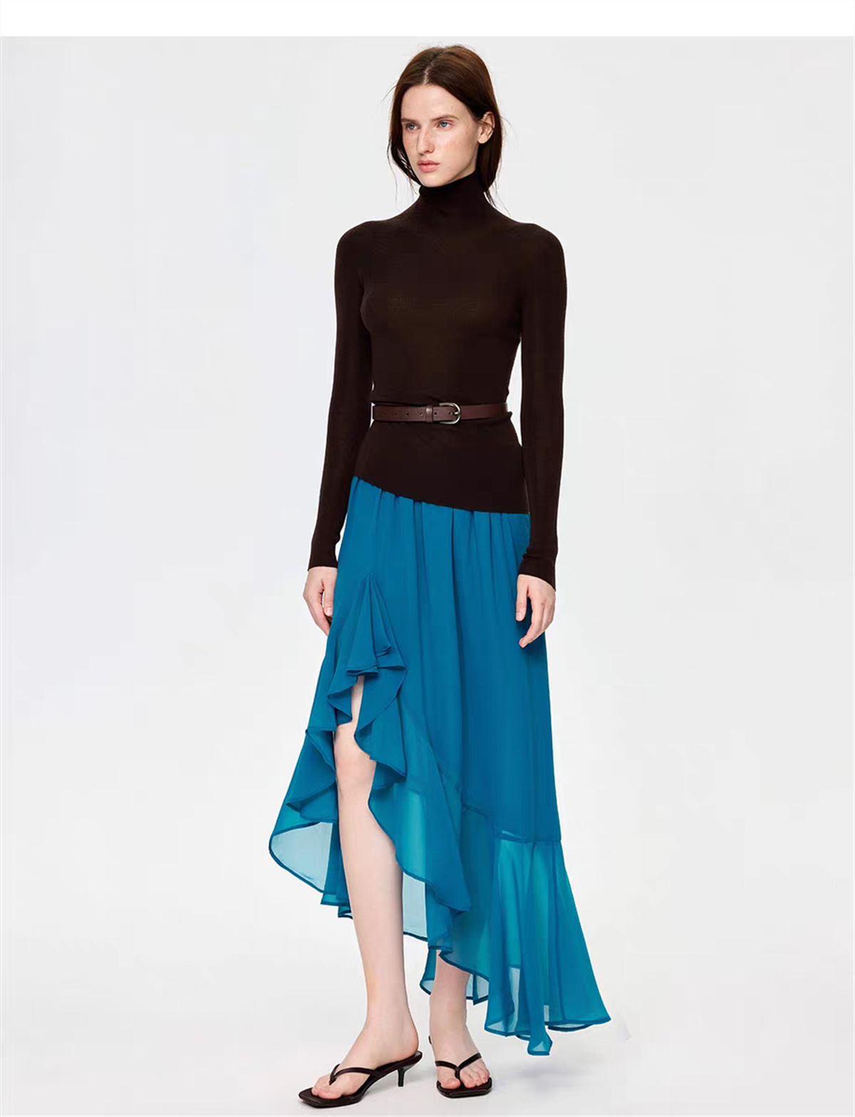 Fashion Irregular Fishtail Chi - Vintage Fashion Female recension och pris