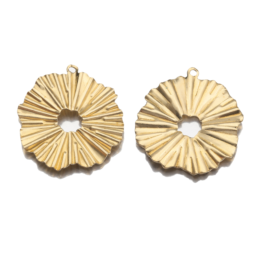 20pcs/Lot Brass Sun Flowers Ch - Vintage Fashion Earrings recension och pris
