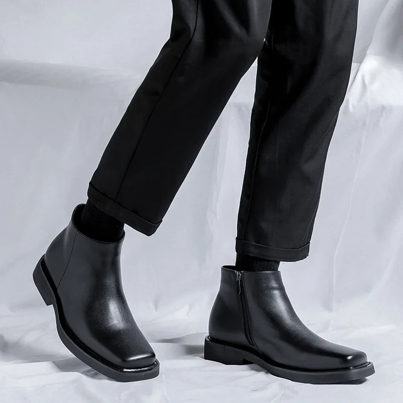 Black New Fashion Men Casual L - Vintage Fashion Aesthetic recension och pris