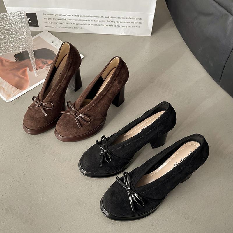 Women's High Heels 2025 Spring - Vintage Fashion Aesthetic recension och pris