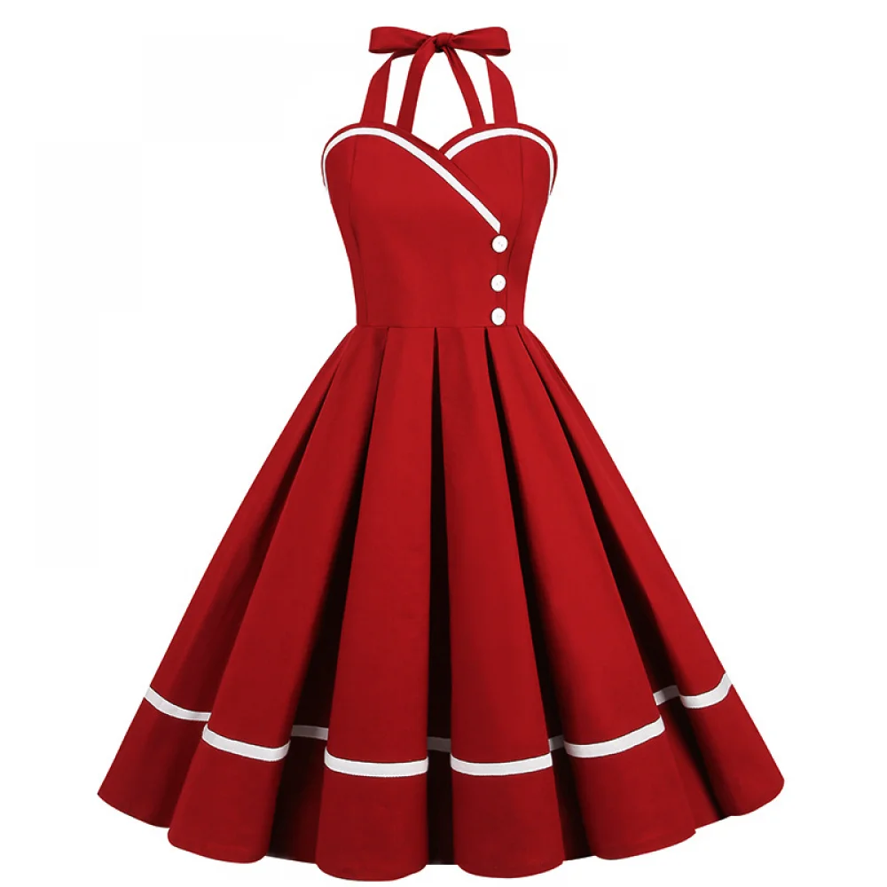 Halloween  50s 60s 80s Retro D - Vintage Fashion Female recension och pris