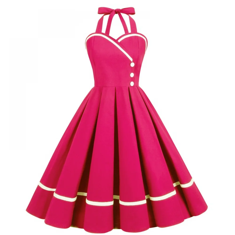 Halloween  50s 60s 80s Retro D - Vintage Fashion Female recension och pris