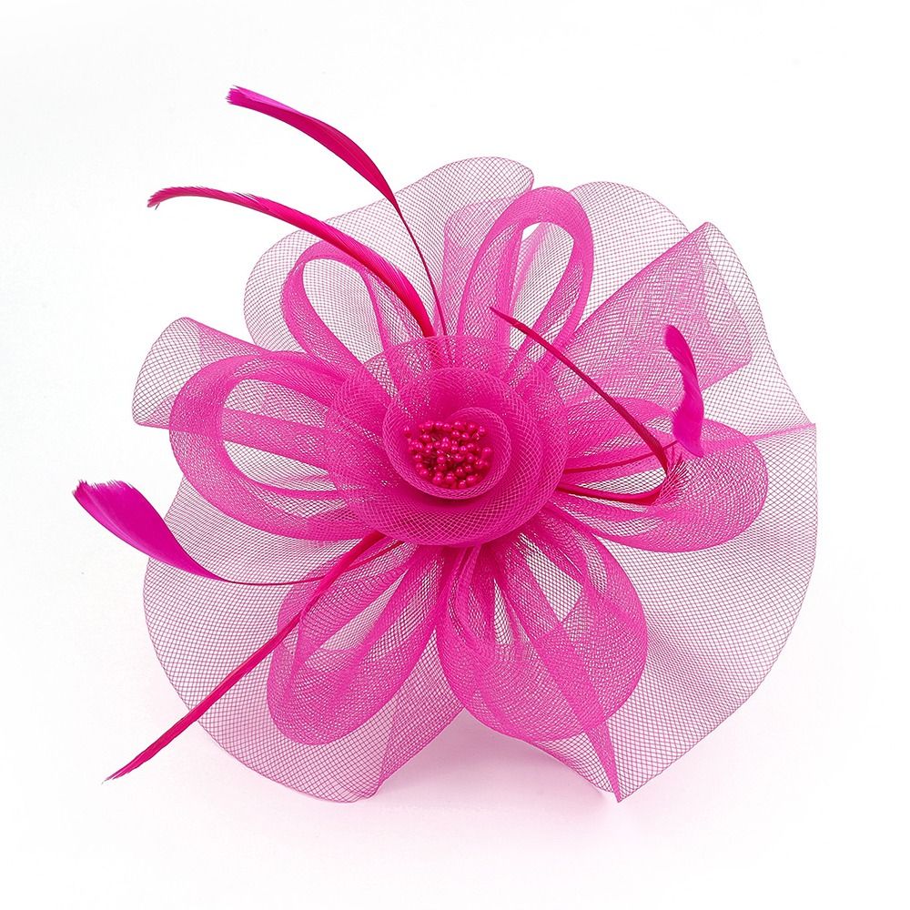 Feathers Ribbon Fascinator Hat - Vintage Fashion Hats recension och pris