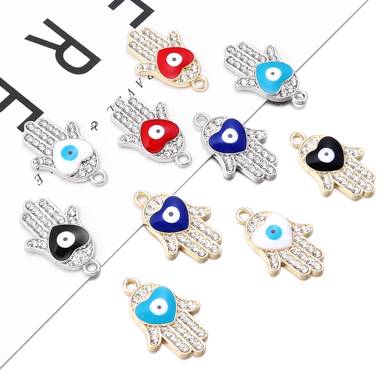 10Pcs/Lot Hand Shape with Crys - Vintage Fashion Earrings recension och pris
