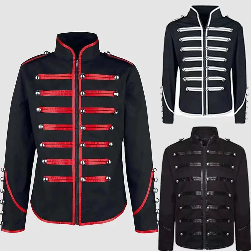 Men's Steampunk Rockstar Jacke - Vintage Victorian Fashion recension och pris