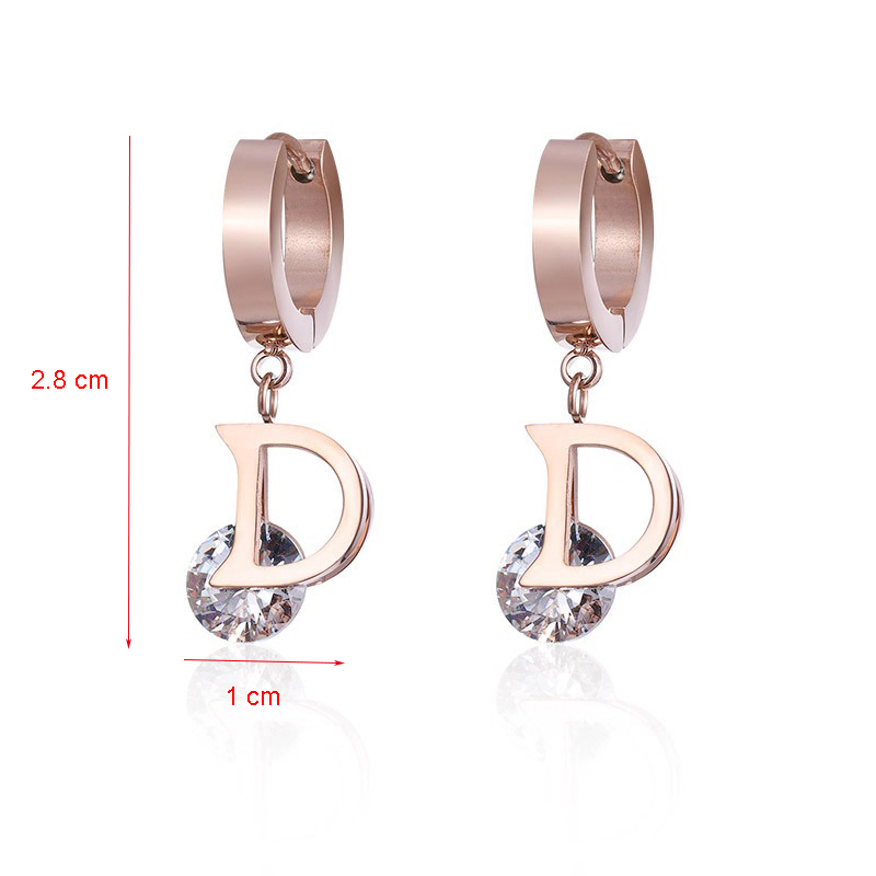Vintage Luxury Letter D Crysta - Vintage Fashion Jewelry Brands recension och pris