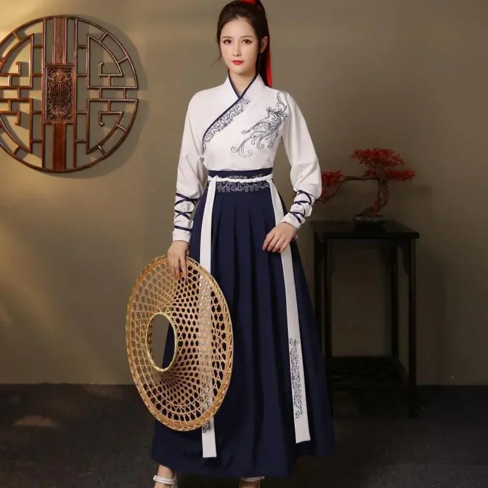 Modern Hanfu Women Top Skirt 2 - Vintage Fashion Queen recension och pris