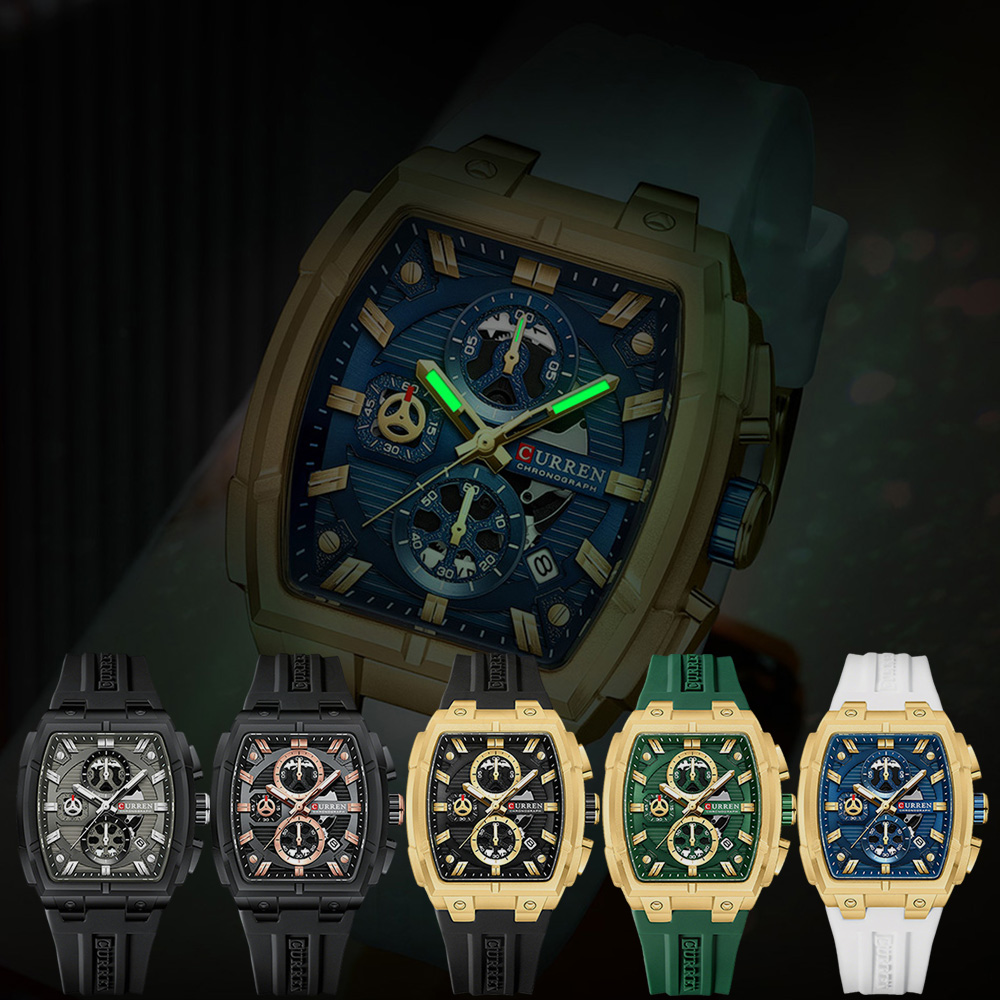 CURREN Luxury Vintage Watch fo - Vintage Fashion Aesthetic recension och pris