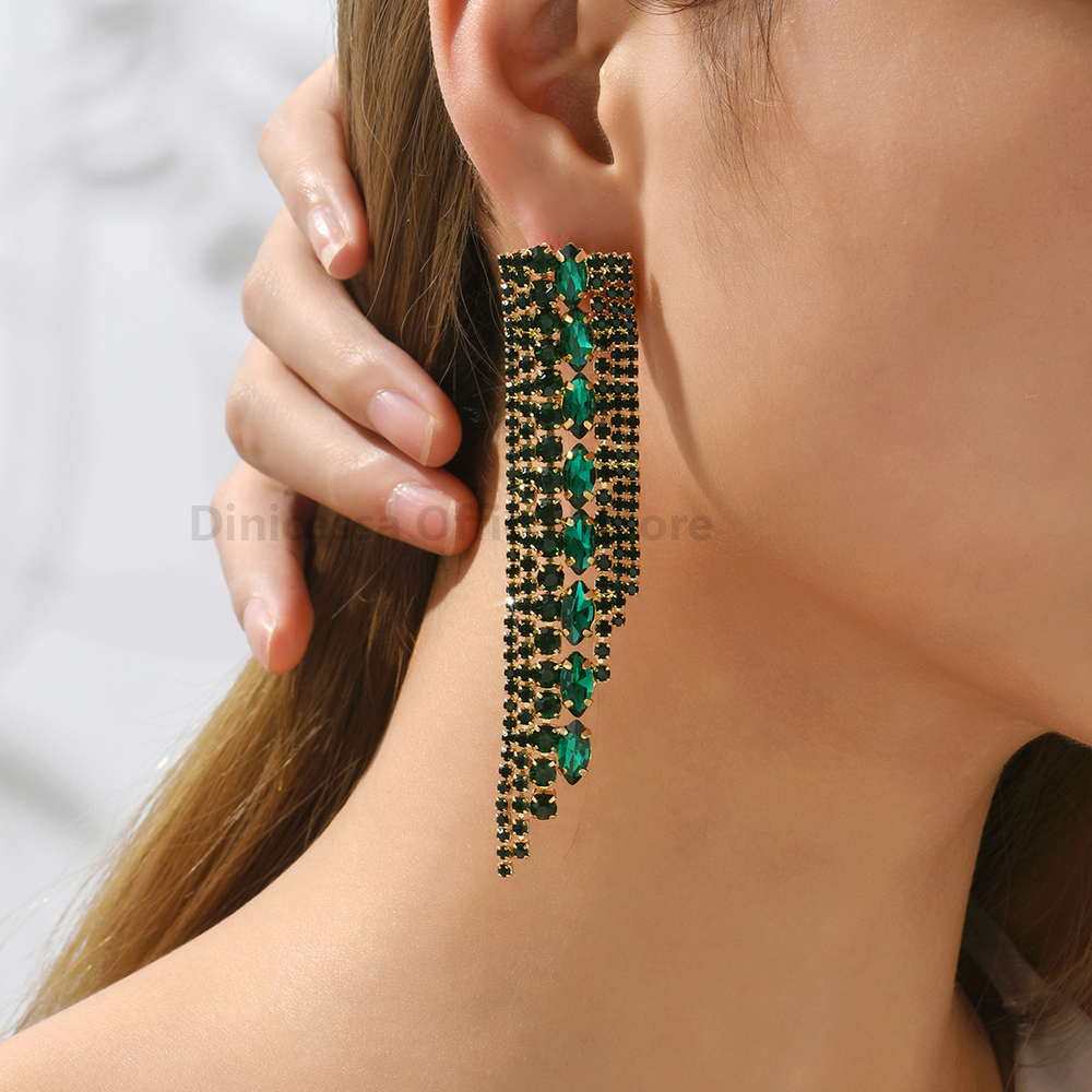 Luxury Brand Geometric Tassel  - Vintage Fashion Jewelry Brands recension och pris
