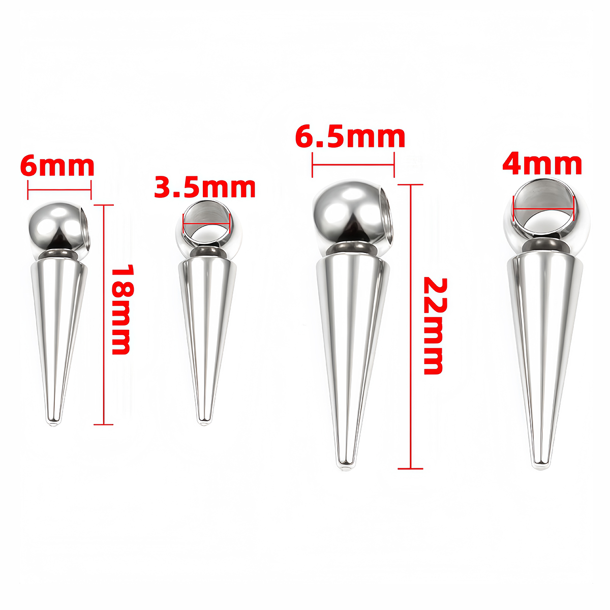 10pcs Retro Cone Charms Pendan - Vintage Fashion Earrings recension och pris