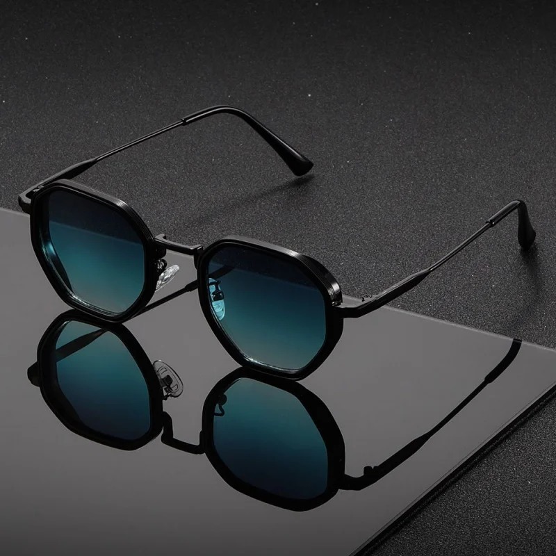 1 Pair Unisex Round Metal Fash - Vintage Fashion Female recension och pris