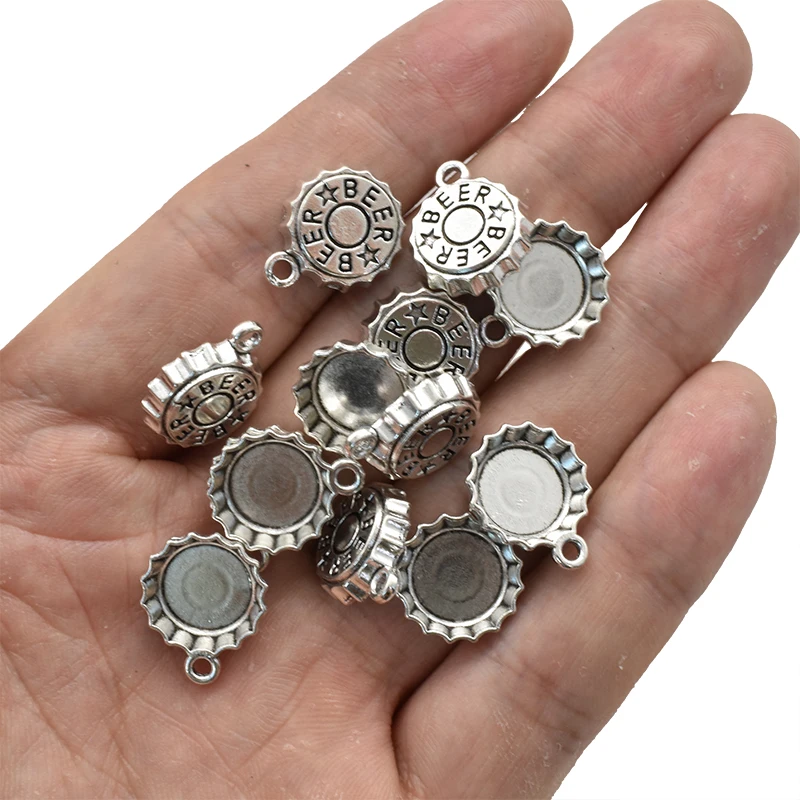 15PCS Antique Silver Plated Be - Vintage Fashion Earrings recension och pris