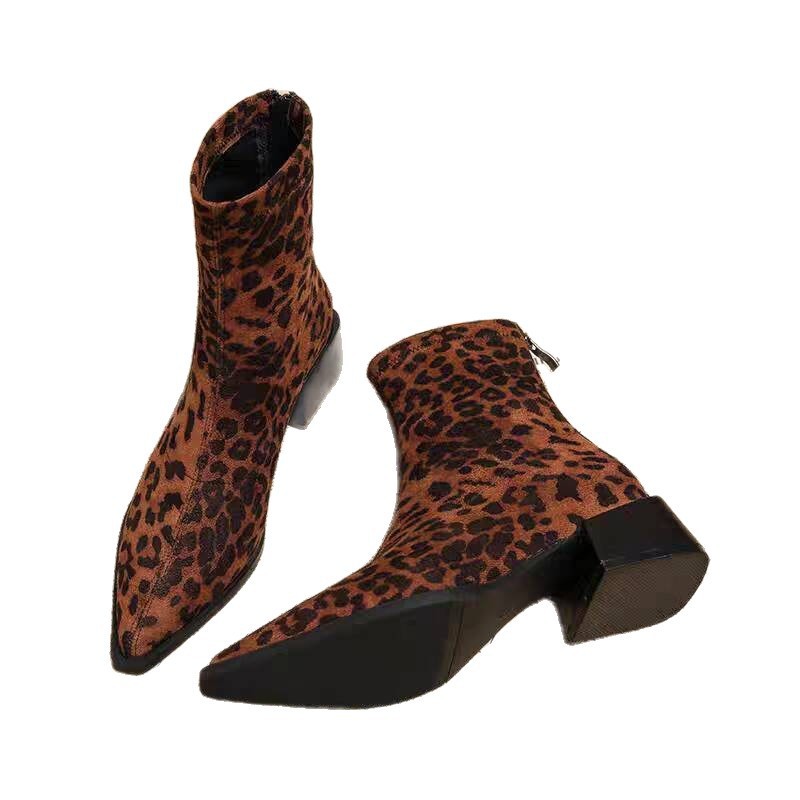New Low Heel Women Mordern Ank - Vintage Fashion Female recension och pris