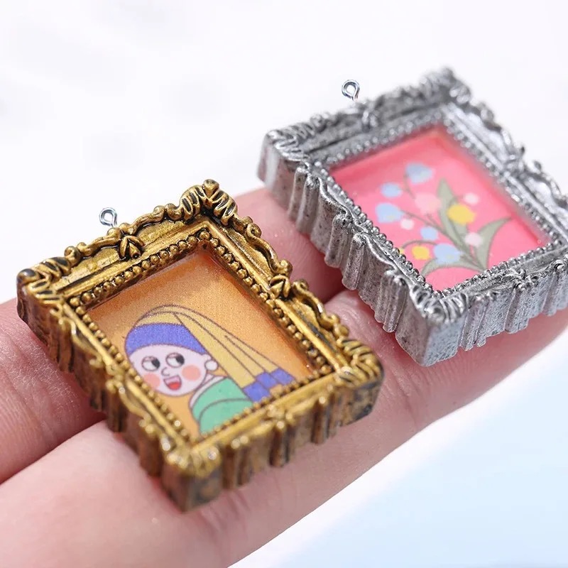 10Pcs Flatback Cabochon Vintag - Vintage Fashion Earrings recension och pris