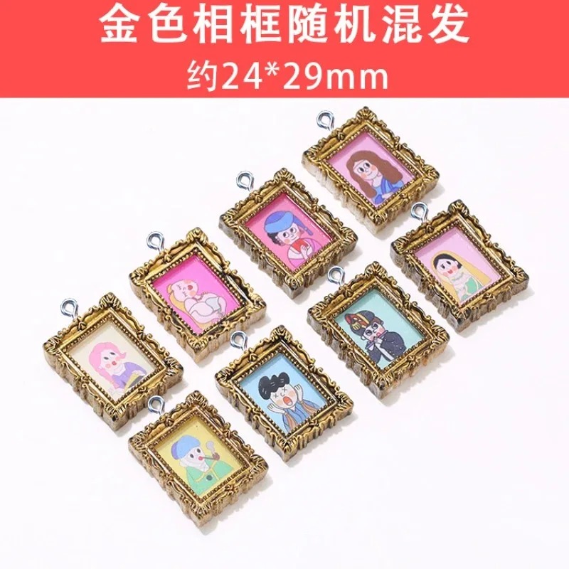 10Pcs Flatback Cabochon Vintag - Vintage Fashion Earrings recension och pris