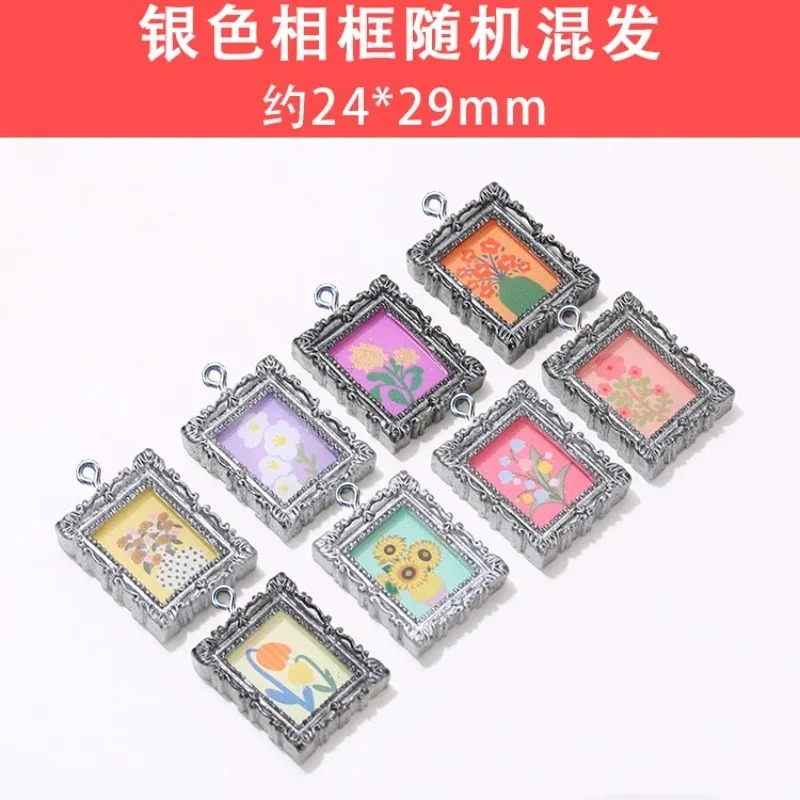 10Pcs Flatback Cabochon Vintag - Vintage Fashion Earrings recension och pris