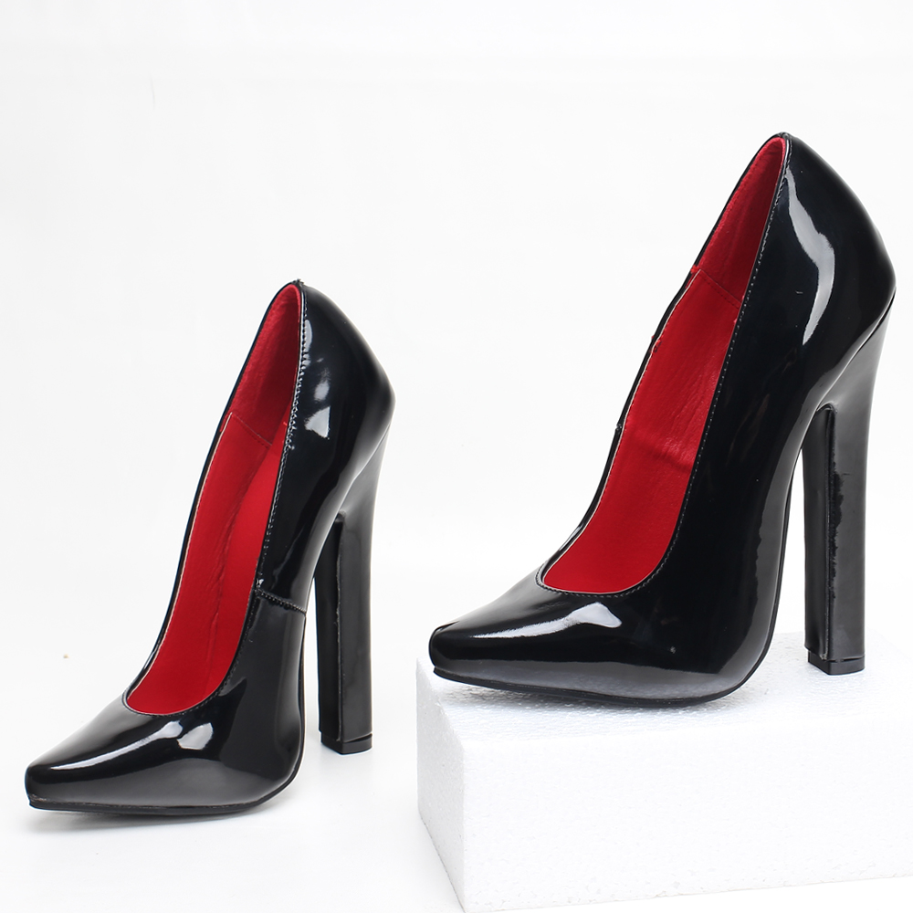 6 Inch High Heel Fetish Pump D - Vintage Fashion Queen recension och pris