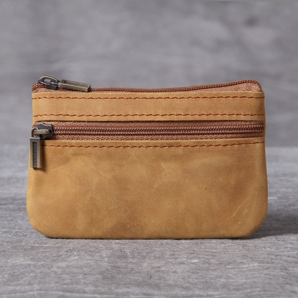 Leather Wallet Vintage Coin Pu - Vintage Fashion Postcards recension och pris