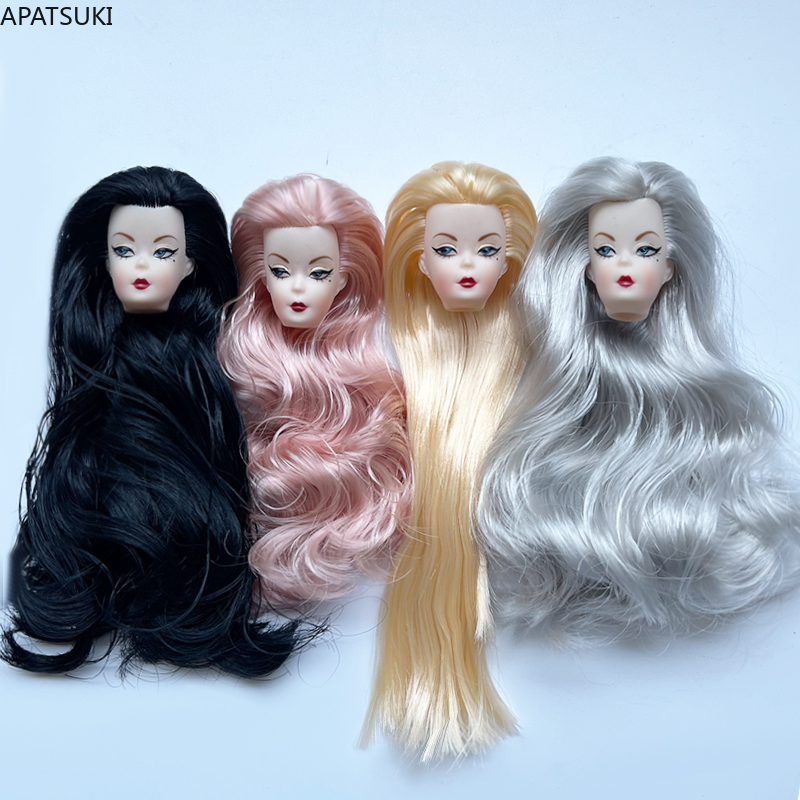 Blue Eye Wavy Curls Hair Doll  - Vintage Fashion Female recension och pris