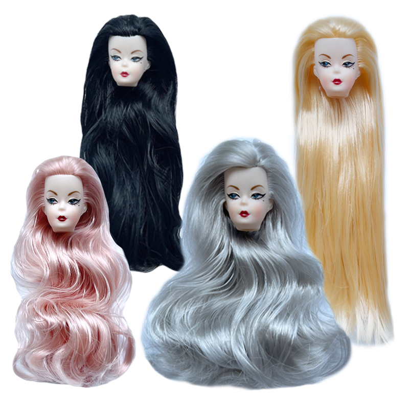 Blue Eye Wavy Curls Hair Doll  - Vintage Fashion Female recension och pris
