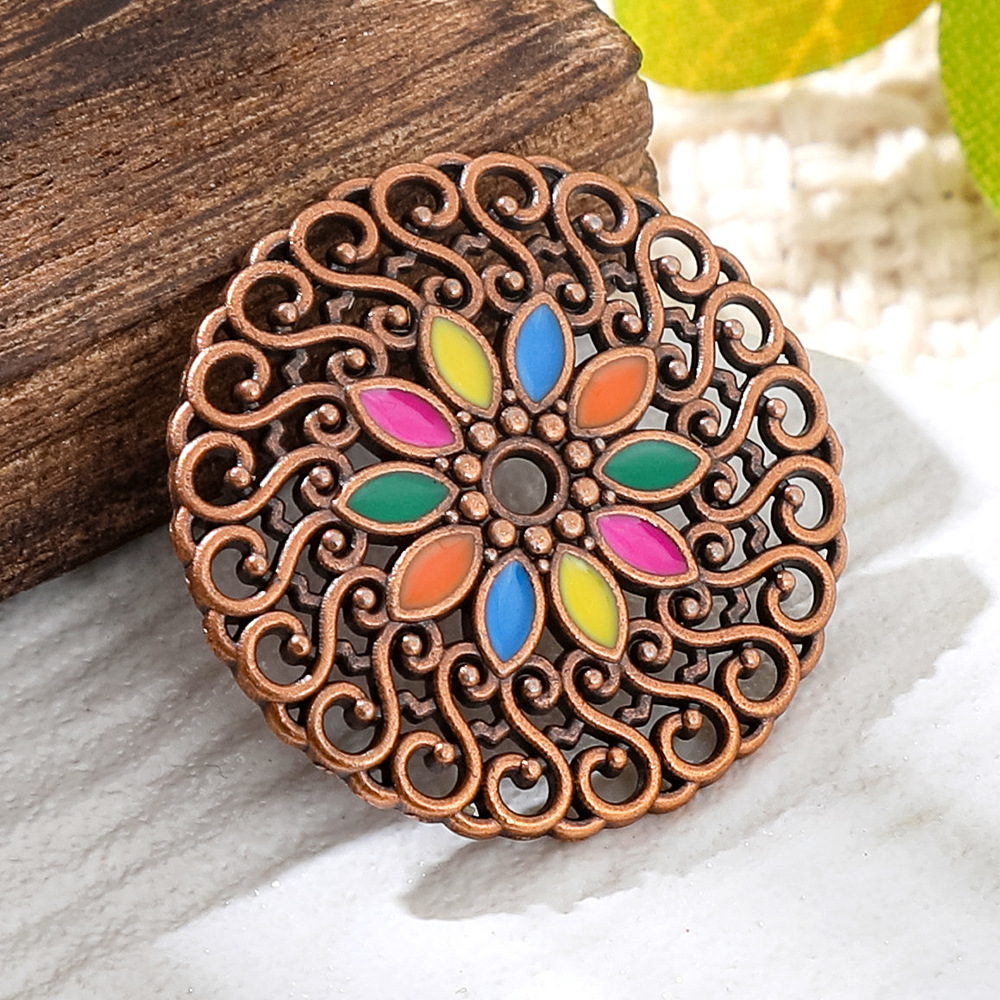 Vintage Copper Bronze Bohemia  - Vintage Fashion Earrings recension och pris