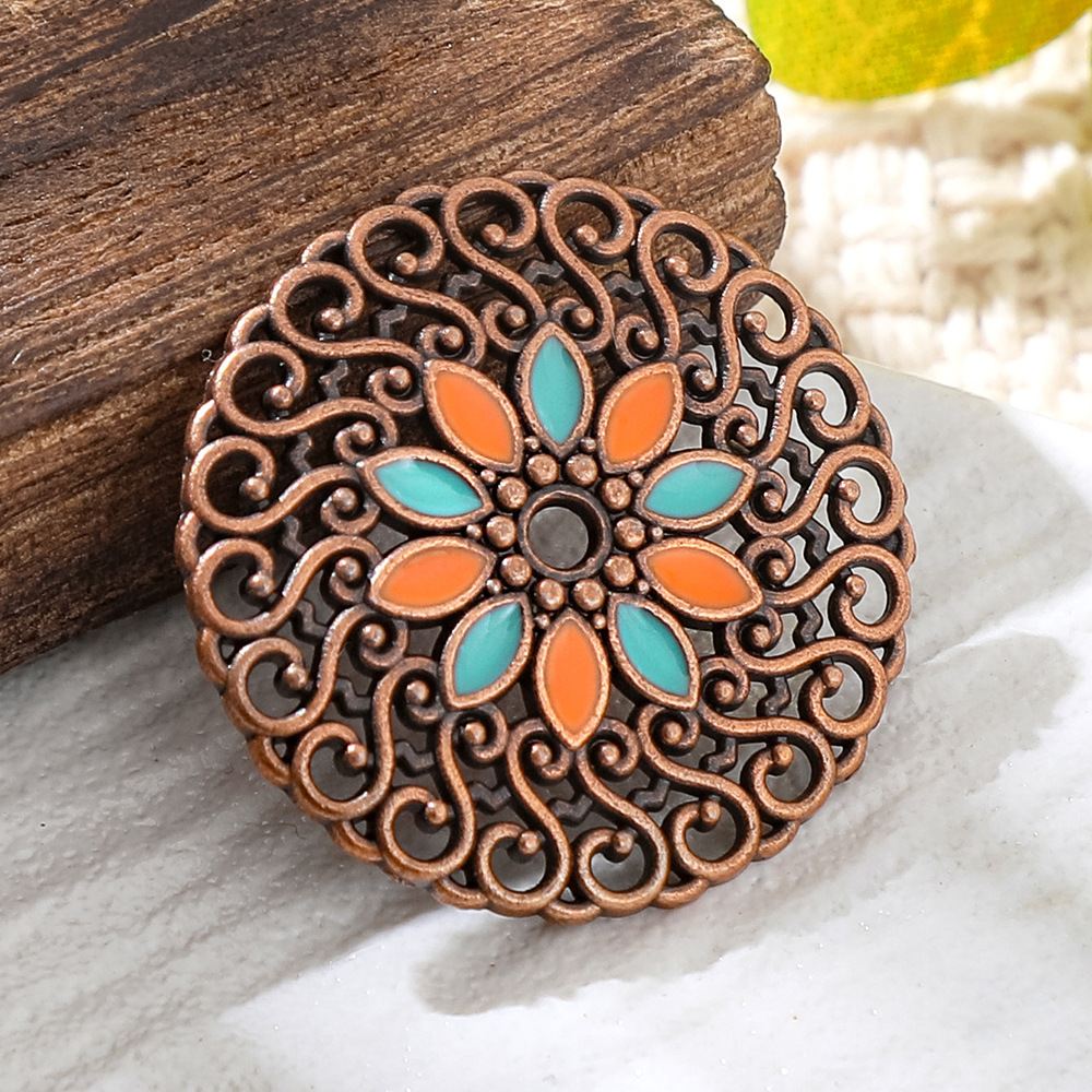 Vintage Copper Bronze Bohemia  - Vintage Fashion Earrings recension och pris