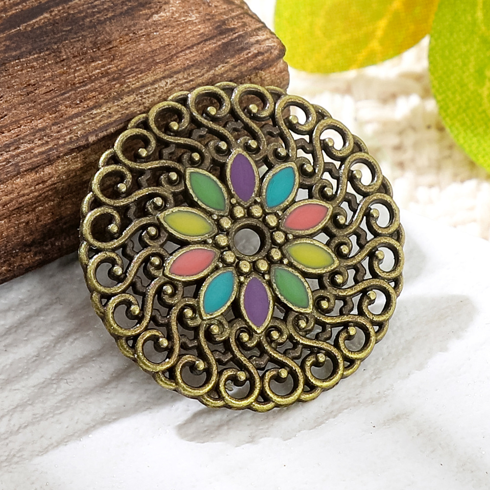 Vintage Copper Bronze Bohemia  - Vintage Fashion Earrings recension och pris