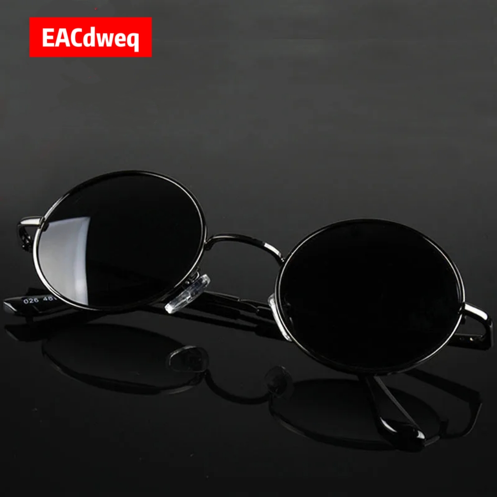 Retro Vintage Round Sunglasses - Vintage Fashion Aesthetic recension och pris